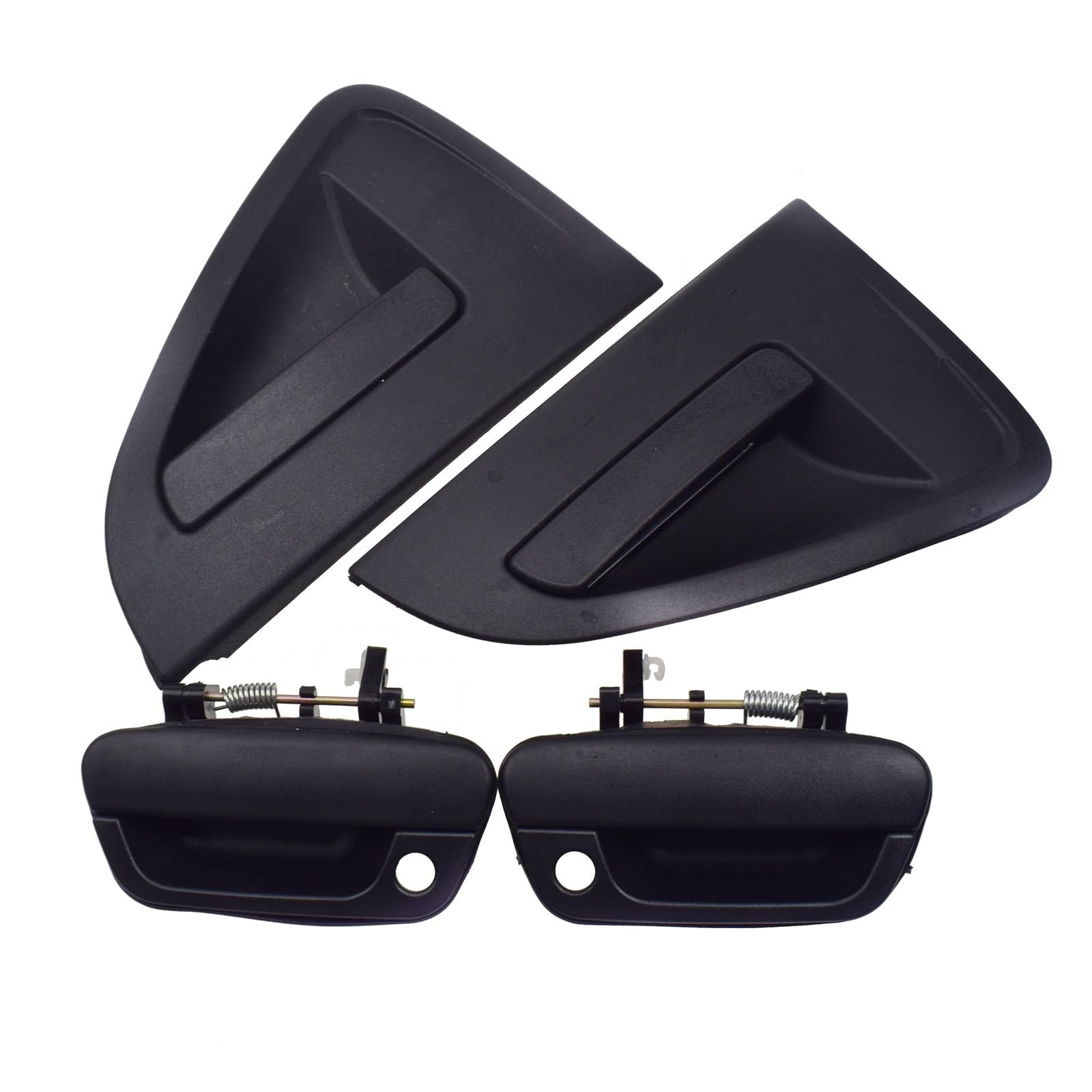POQWERIQ Front Rear Left Right Outside Exterior Door Handle for Chevrolet for Spark 2010 2011 2012 2013 2014 2015 95964944 95964943 95987921 95987920