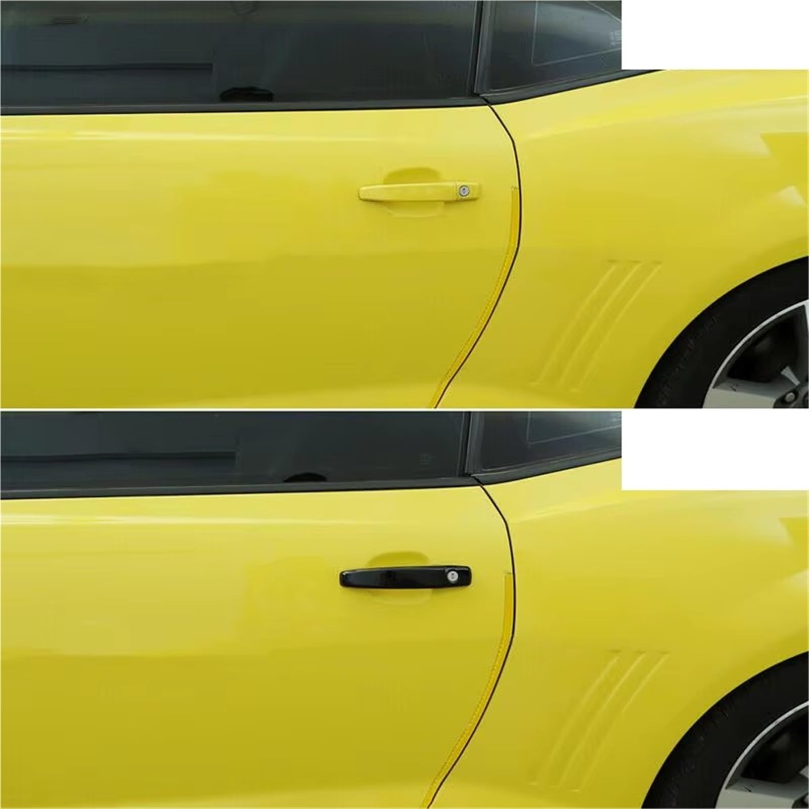 Copri Maniglia Esterna Porta Auto Maniglia Della Porta Tappo Copertura Esterna Compatibile Con C&evrolet Per Camaro 2010-2015 Telaio Trim Più Extra Coppia Set Di Accessori