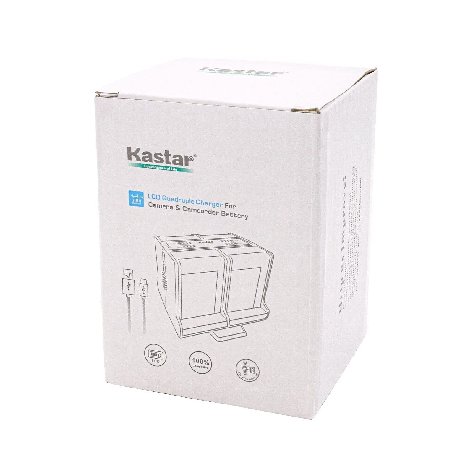 Amazon.com: Kastar Quadruple Battery Charger Compatible with Canon