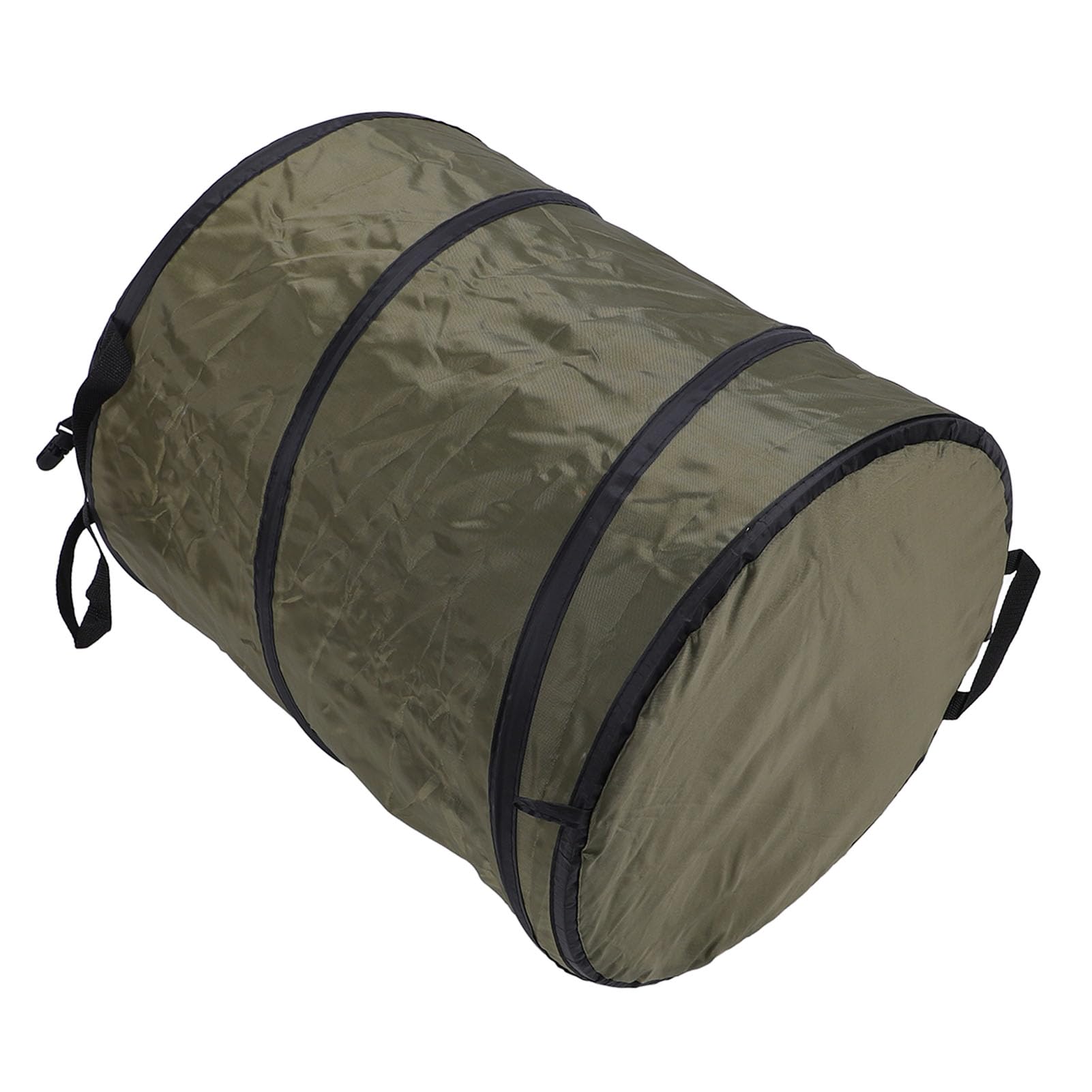 Contenitore Spazzatura Pieghevole Portatile a Prova di Acqua Oxford Cestino da Campeggio per Picnic All'aperto (verde scuro)
