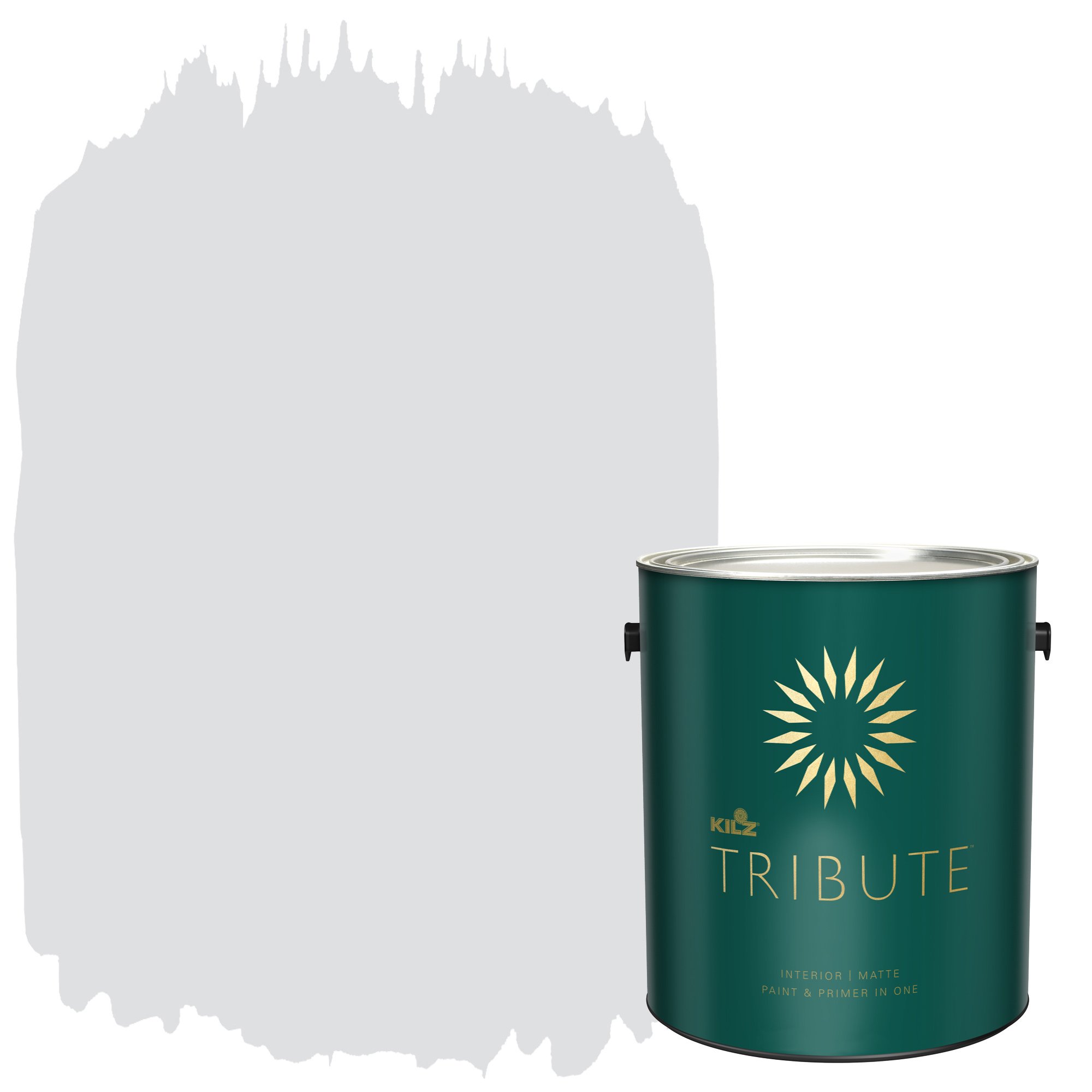 KILZ TRIBUTE Paint & Primer, Interior, Matte, Wind Chime, 1 Gallon
