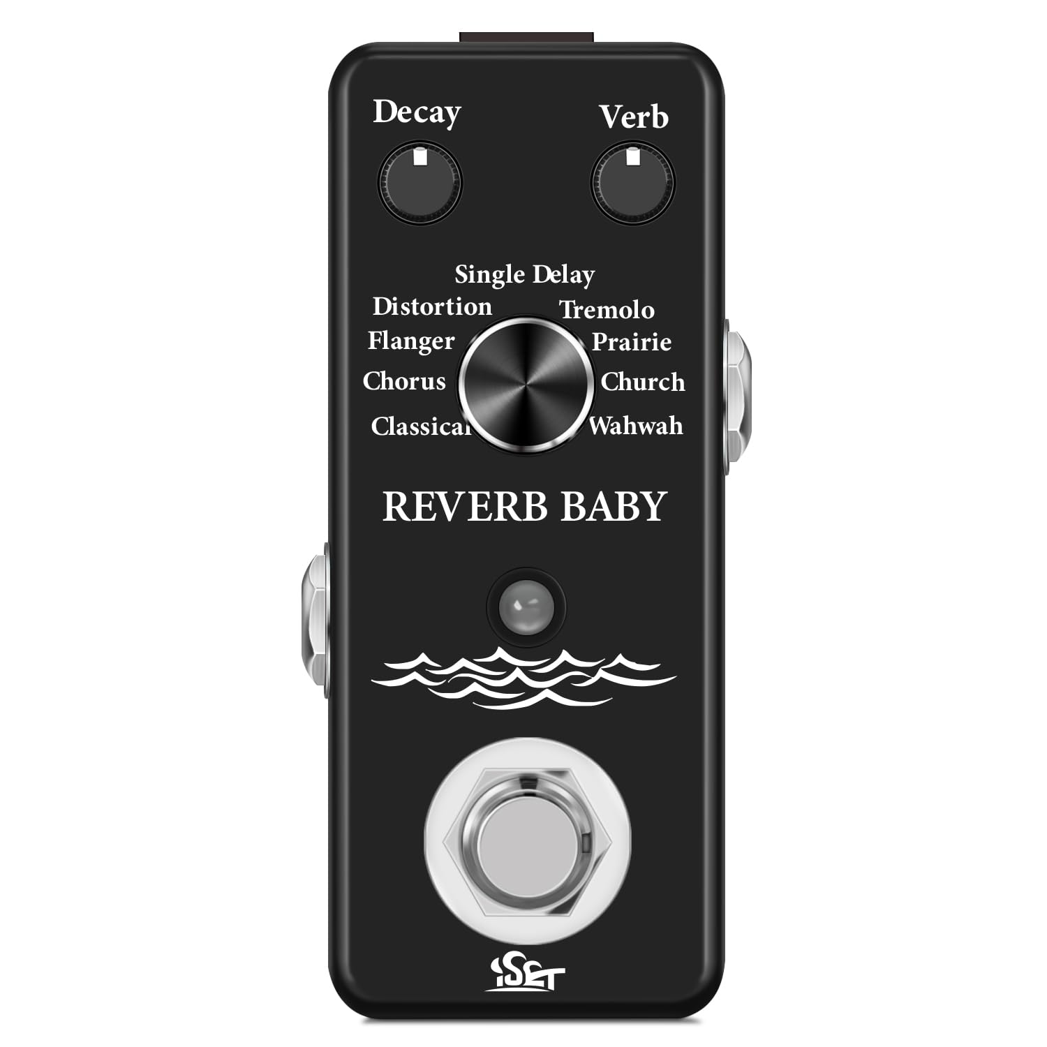 Amazon | ISET ギター エフェクターアナログギターペダル (Reverb