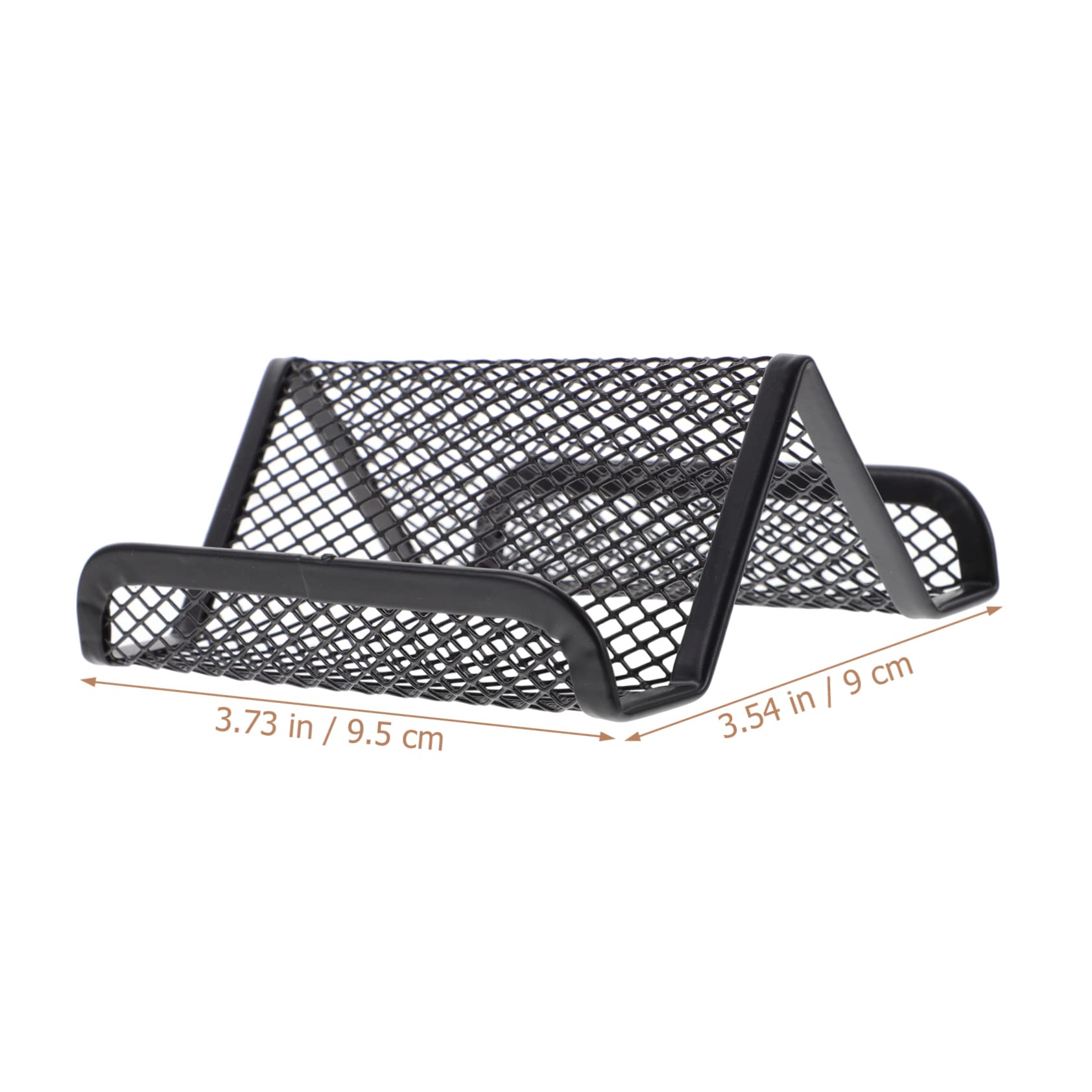 NUOBESTY 10pezzi Supporto Per Biglietti Da Visita Elegante Organizer Per Ufficio Stabile e Resistente Per Carte Da Visita e Appuntamenti Design Minimalista e Professionale