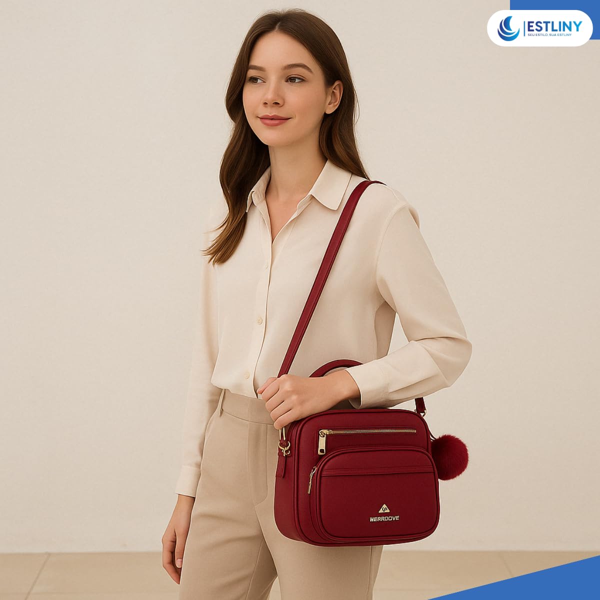 Bolsa Feminina Baú Transversal tamanho Médio em couro PU com Alça De Ombro removível Tiracolo em promoção! Veja a oferta e mais achadinhos de Bolsas 7 Hoje é o melhor dia para comprar Bolsa Feminina Baú Transversal tamanho Médio em couro PU com Alça De Ombro removível Tiracolo com aquele preço maroto! Promoção! Aproveite a oferta! 7