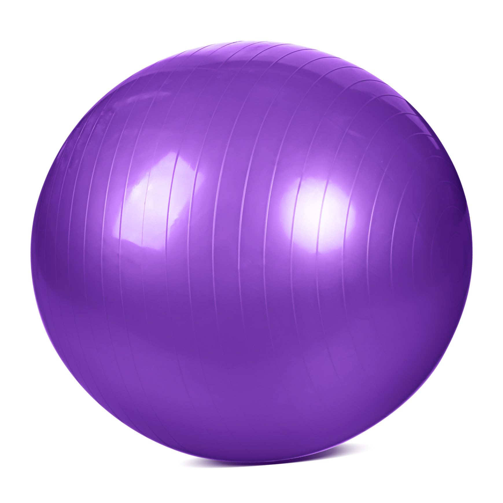 Didiseaon Pelota de Yoga de PVC Grueso y Resistente con Inflador