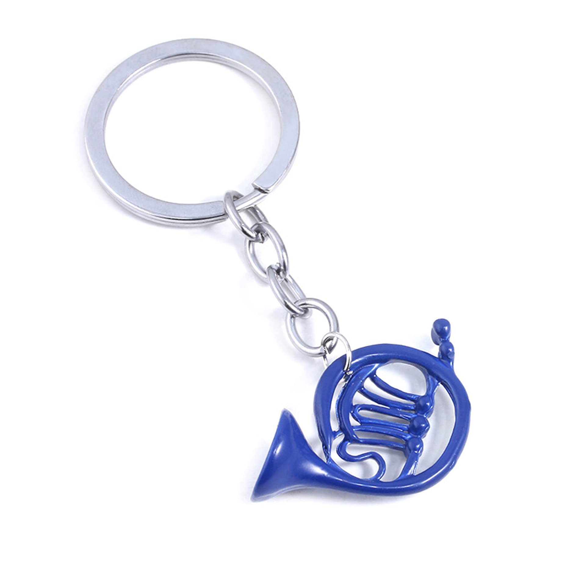 Buy Blue french horn keychain inspired by how i met your mother decorative blue french horn