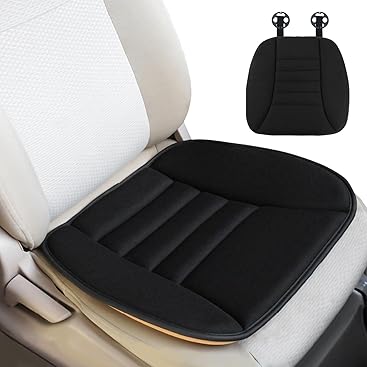 Ejoyous Autositzkissen Mit Memory Foam - Sitzauflage Mit Rückenstütze Für Auto & Büro
