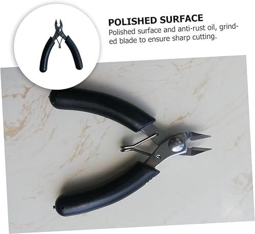 Miniatura 2 de Pinza de cuerda de bádminton Cortador de alambre diagonal Alicates de corte Herramientas de encordado para raquetas de bádminton de tenis