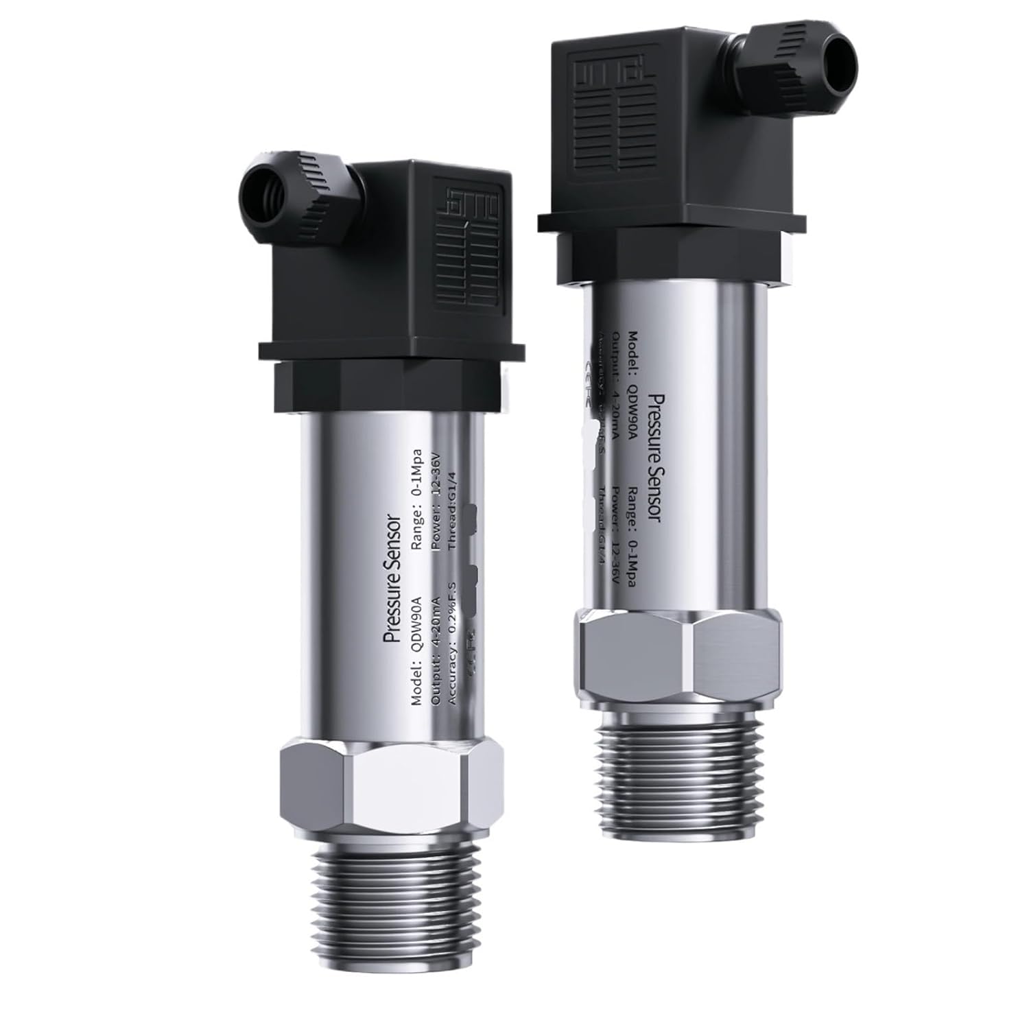 0-400bar 0-500bar 0-600bar to 0.5-4.5V Smart Small Pressure Sensor 4 to 20mA RS485 0 to 10V Hydrostatic Pressure Transmitter(0.5-4.5V NPT1-4,0-250bar)