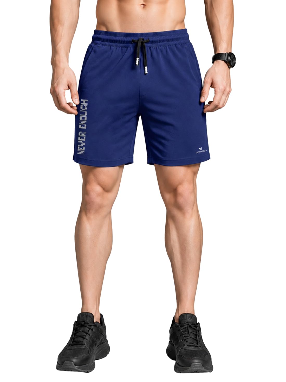 dpassion Quick Dry Polyester Sport Shorts for Men | Gym, Running and Regular Shorts-picture-42