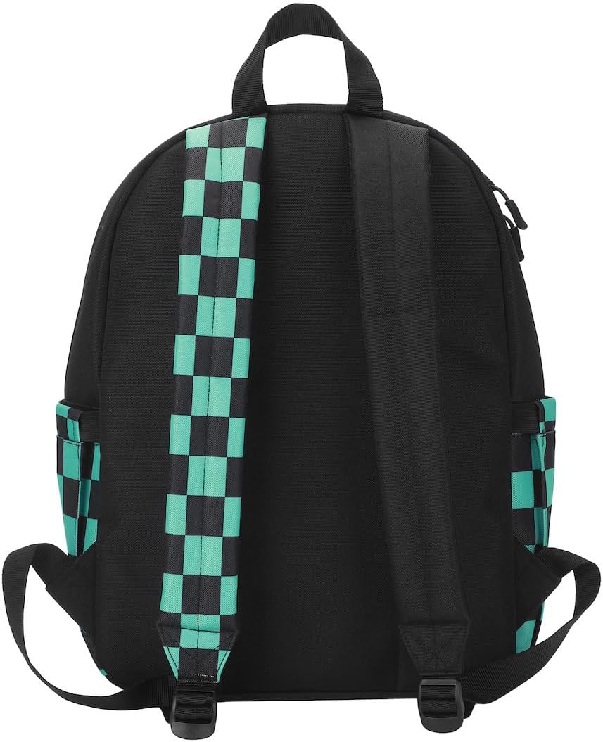 Bioworld Demon Slayer Tanjiro-Inspired 16.5” Adult Black Backpack