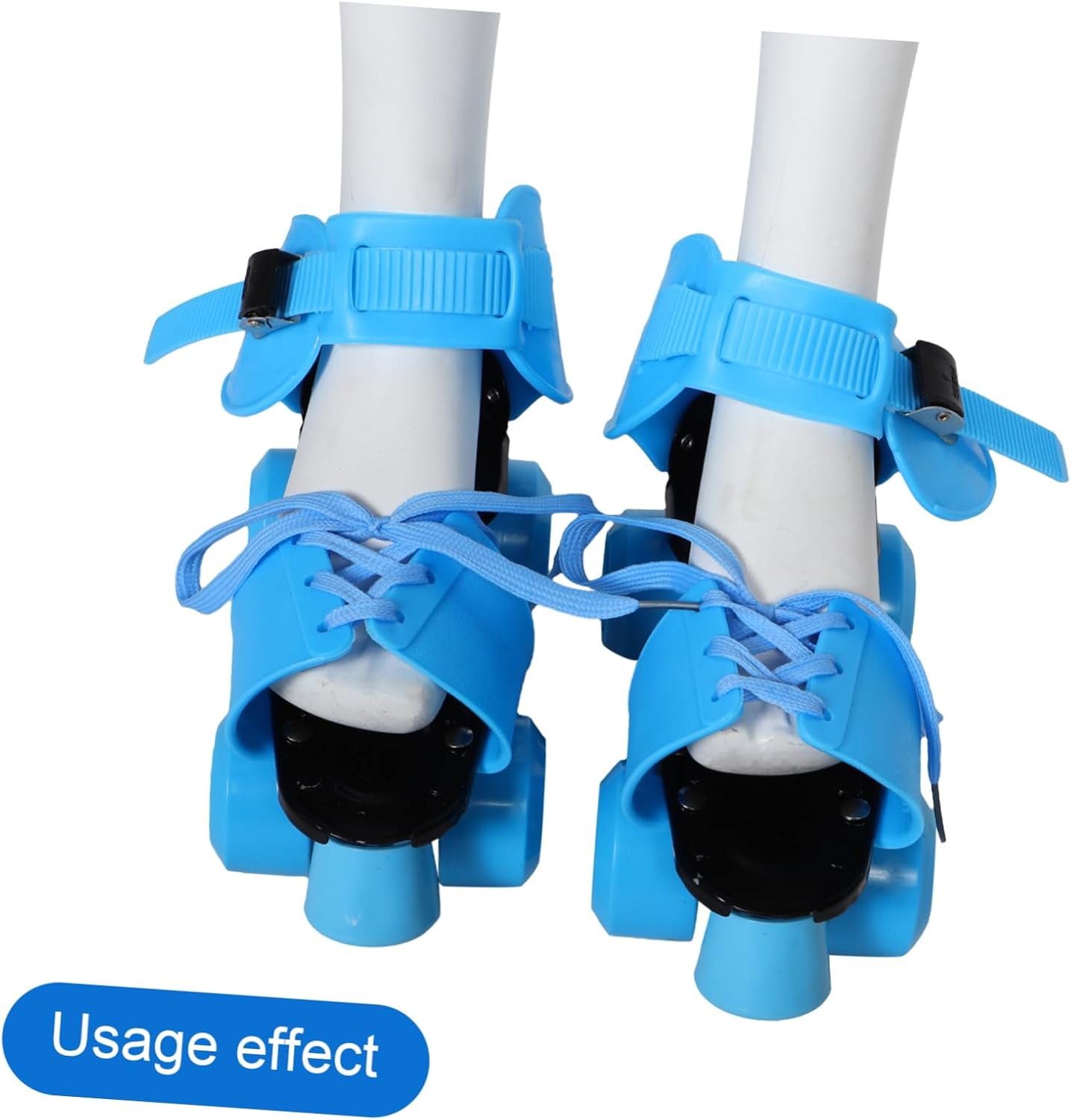 Toyvian 1pair Adjustable Boy Girl Roller Skates for Boy Girl Simple Design Double Row Wheels for Enhanced Control and Stability for Outdoor Skating Ages