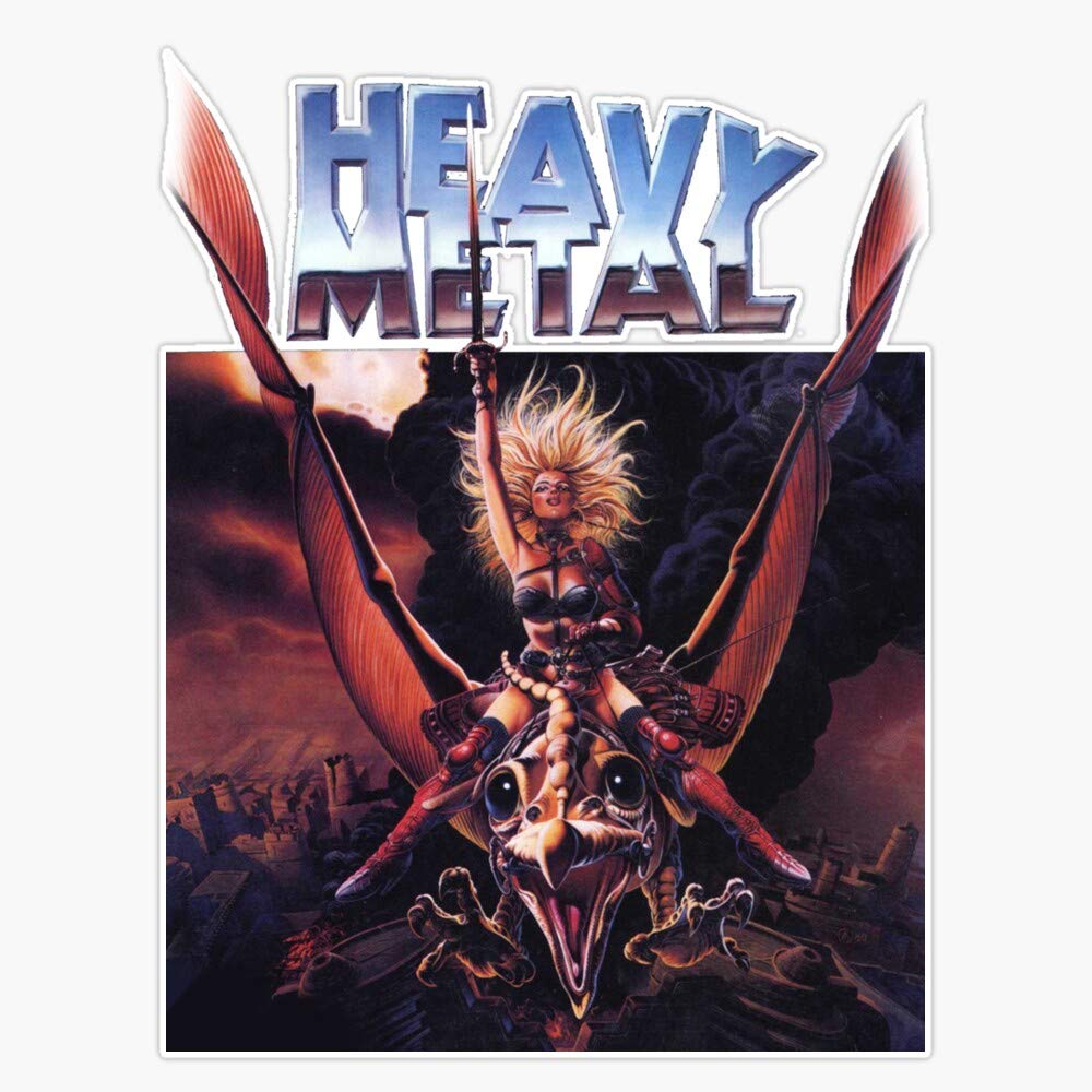 Amazon.com - Heavy Metal Movie Bumper Sticker Window Vinyl Decal 5