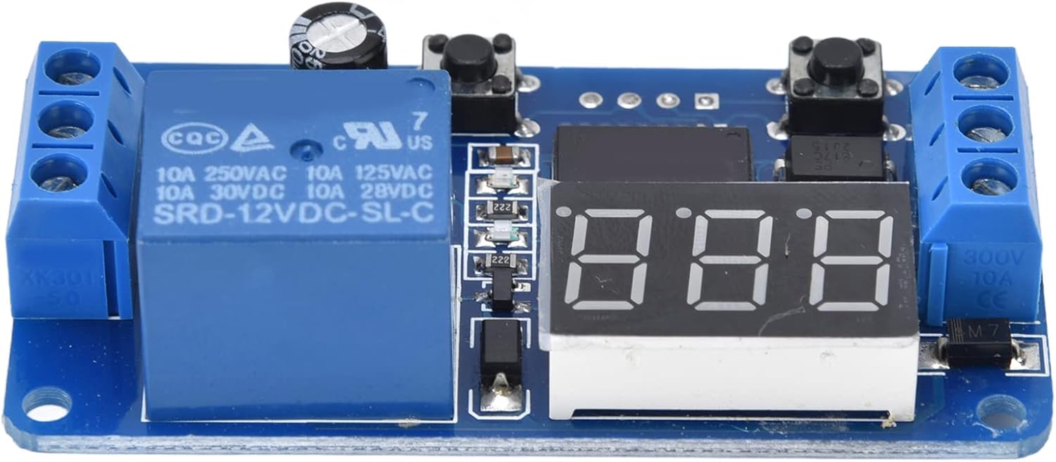 12V Time Control Switch Intermittent Timer Relay Module