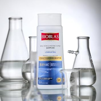 BIOBLAS Saç Dökülmesine Karşı Anti-Stress Şampuan (Procyanidin & Biotin) (360 ml) 2li paket