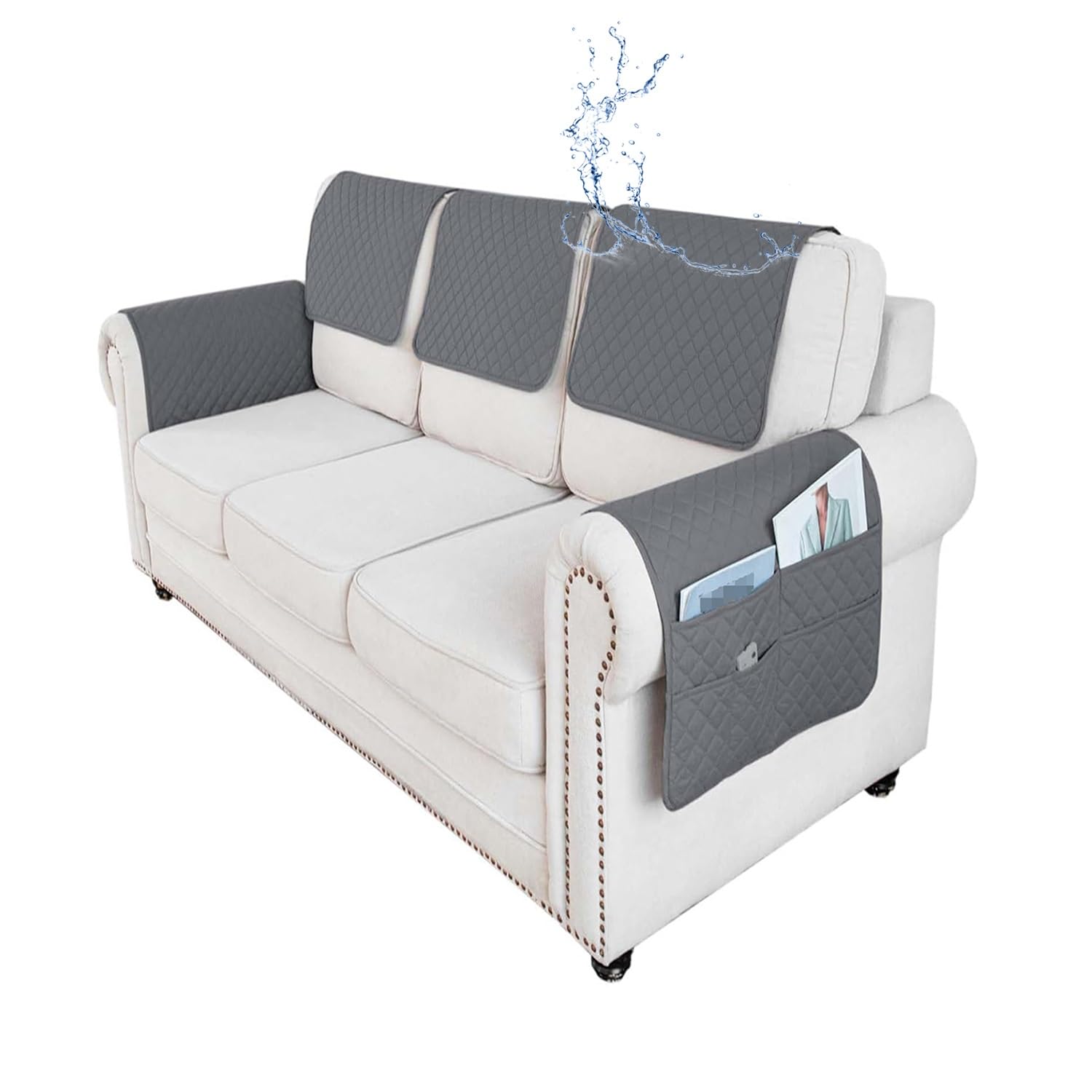 Fundas de reposabrazos antideslizantes para evitar el desgaste de tu sillón relax preferido