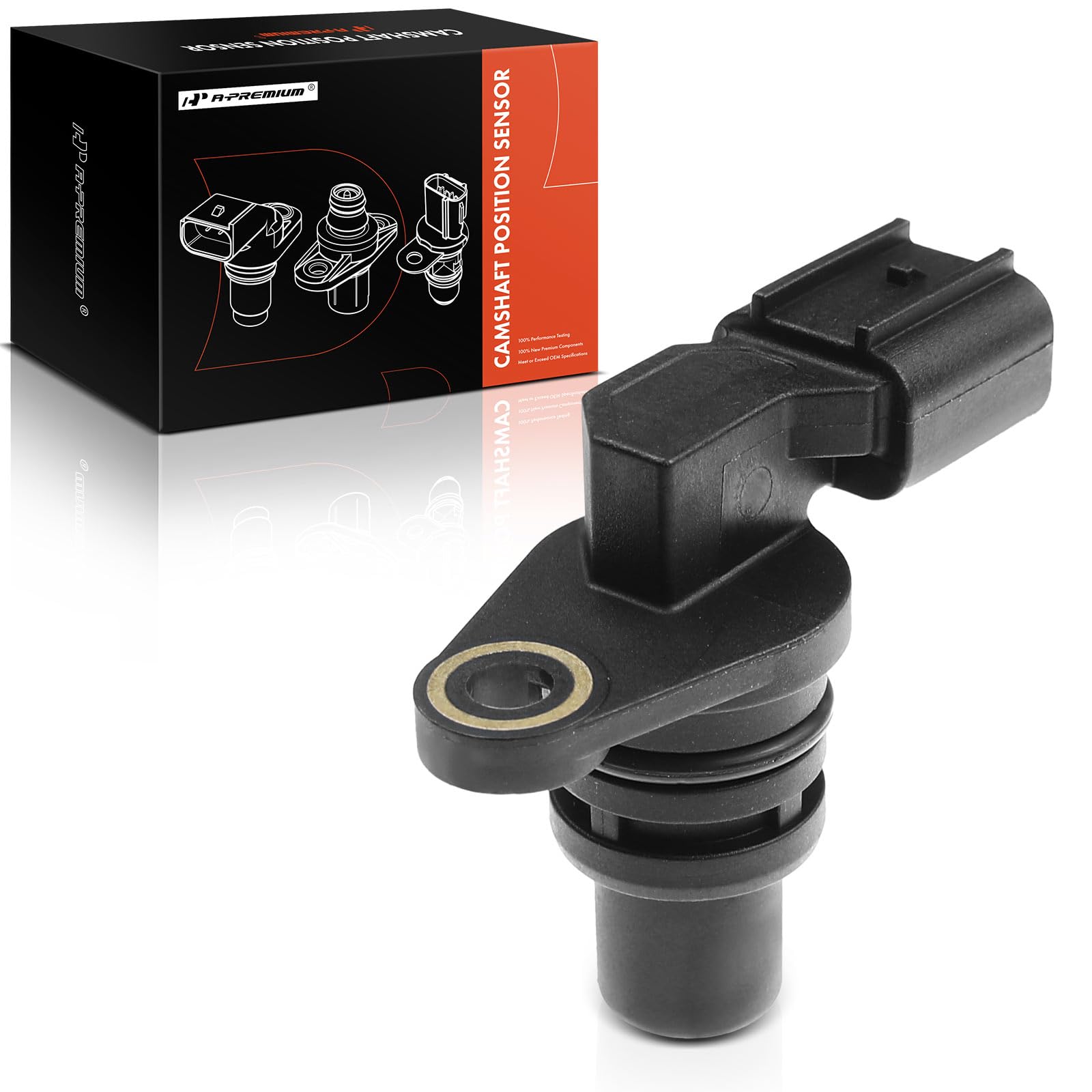 A-Premium Engine Camshaft Position Sensor Compatible with Ford C-Max Escape Focus Fusion Ranger Transit Connect Lincoln MKZ Mercury Mariner Milan