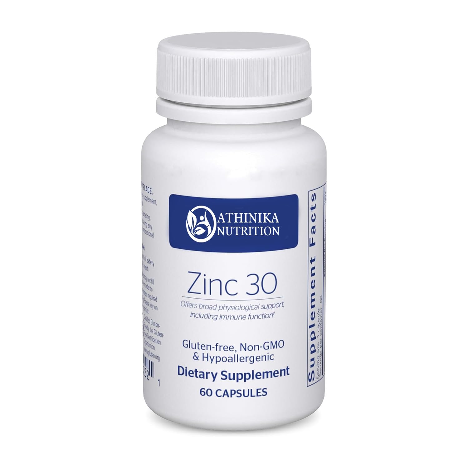 Zinc 30 mg - Supplement for Immune System Support, Growth and Development, and Wound Healing* - with Zinc Picolinate 30 mg - 60 Capsules-image-34