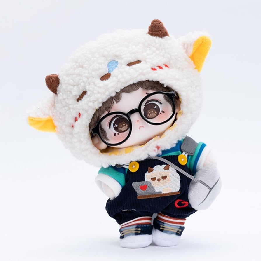 Amazon.com: CALEMBOU Plush Doll, Cute 20cm Cotton Doll with