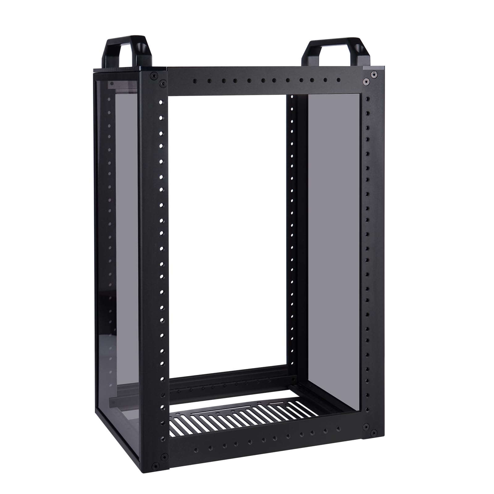 Cassetto Rack 2U 10" Con Serratura Per DeskPi RackMate T2 | Profondità 25,4 Cm