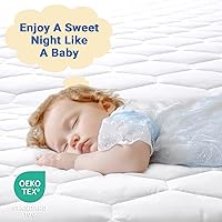 Vista 2 de MUXHOMO Queen Mattress Protector, 100% Waterproof Quilted Mattress Cover Queen Size Bed, Noiseless Soft & Cooling Mattress Pad Cover, Deep Pocket
