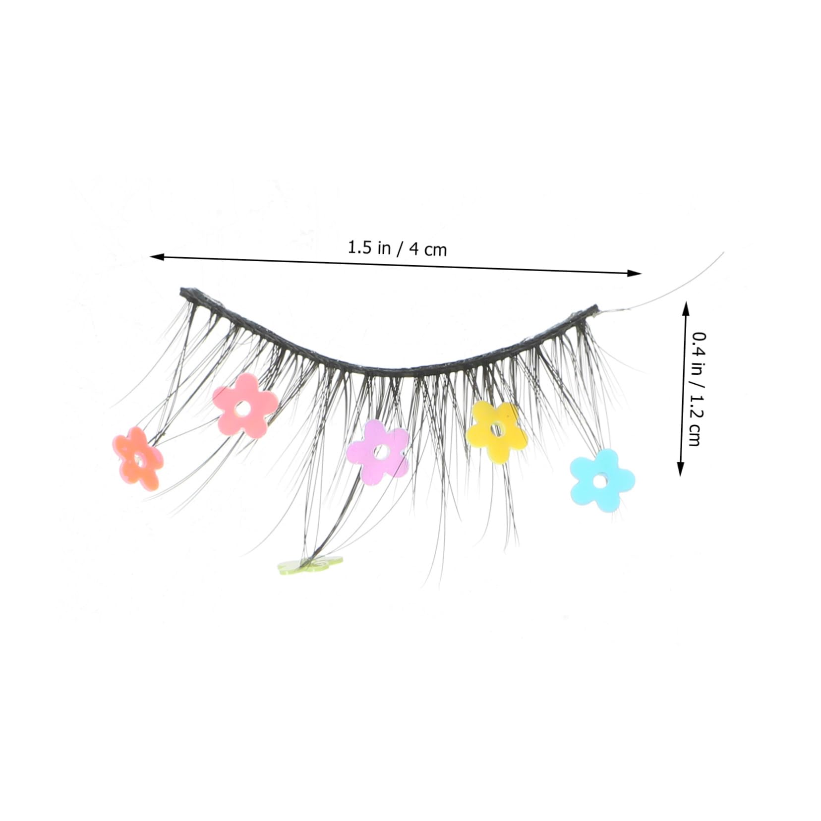 Healeved 9 Paia ciglia finte con paillettes ciglio ciglia cosplay ciglia femminili fake lashes false lashes ciglia per il trucco delle donne ciglia finte da donna Imitazione
