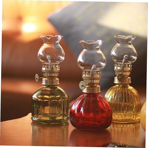 Miniatura 5 de IMIKEYA 2 juegos de accesorios para lámpara de queroseno, quemador de lámpara de aceite, piezas de repuesto para quemadores de aceite, soportes de