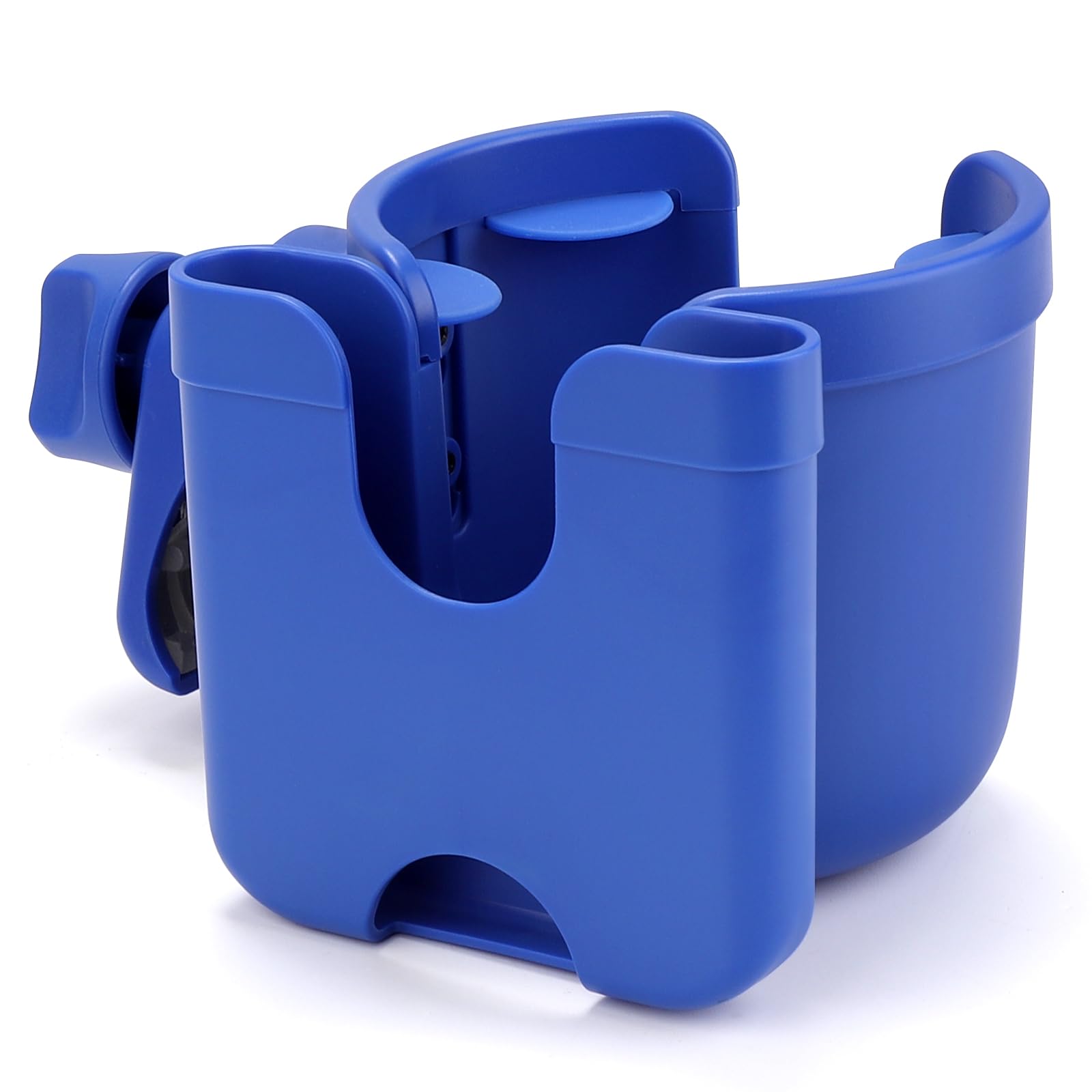 Accmor Stroller Cup Holder with Phone Holder, Bike Cup Holder, Universal Cup Holder for Uppababy Nuna Doona Strollers, 2-in-1 Cup Phone Holder for Walker Wheelchair Scooter Accessory
