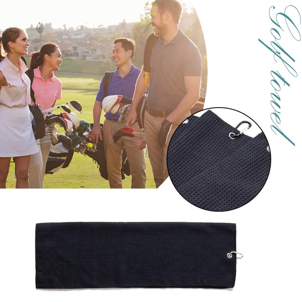Cooling Towel, Kühlendes Handtuch, Mikrofaser Golfhandtuch, Kühltücher Hals, Sofortige Relief Eiskalt Kühlen Handtuch Atmungsaktives für Fitness Gym Golf Yoga Laufen
