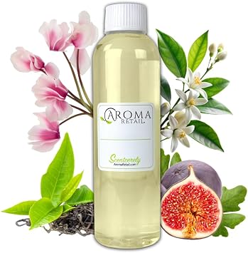 Black Tea & Fig 4 oz Refill for Oil Diffuser with Fig, Violet, Vanilla, More Notes