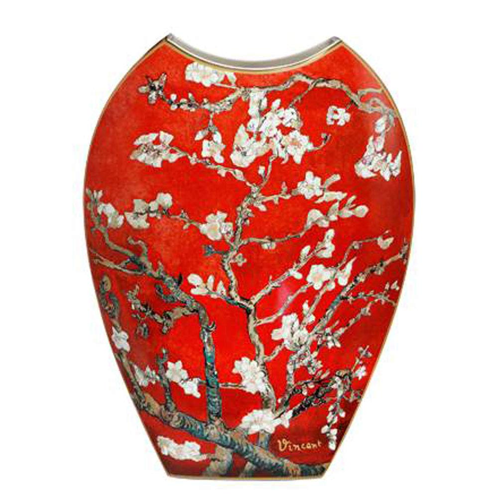 GoebelArtis Orbis Vincent Van Gogh 2019 67000711 Vase Red Almond Tree