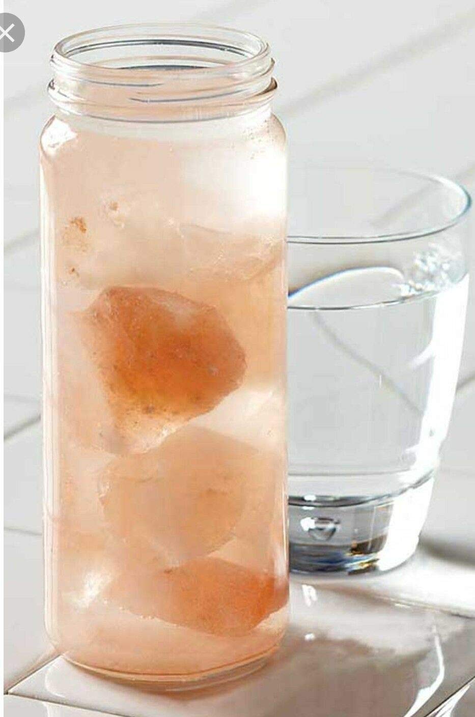 Sel de roche rose et blanc pour le bain spa détox Semelles d'équilibre décoration, thérapie, relaxation 100% authentique pur naturel de qualité supérieure sel de l'Himalaya (10 kg de morceaux rose)