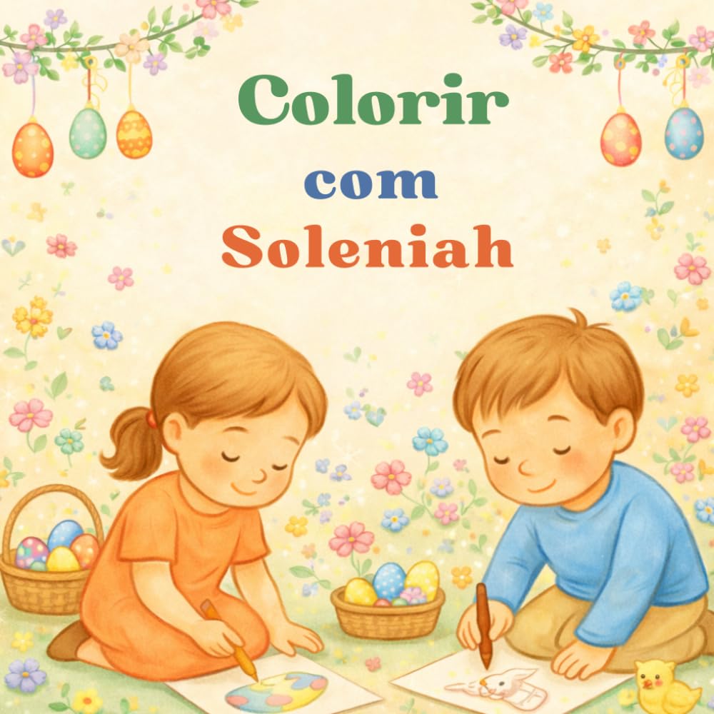 Colorir com Soleniah: Especial Páscoa
