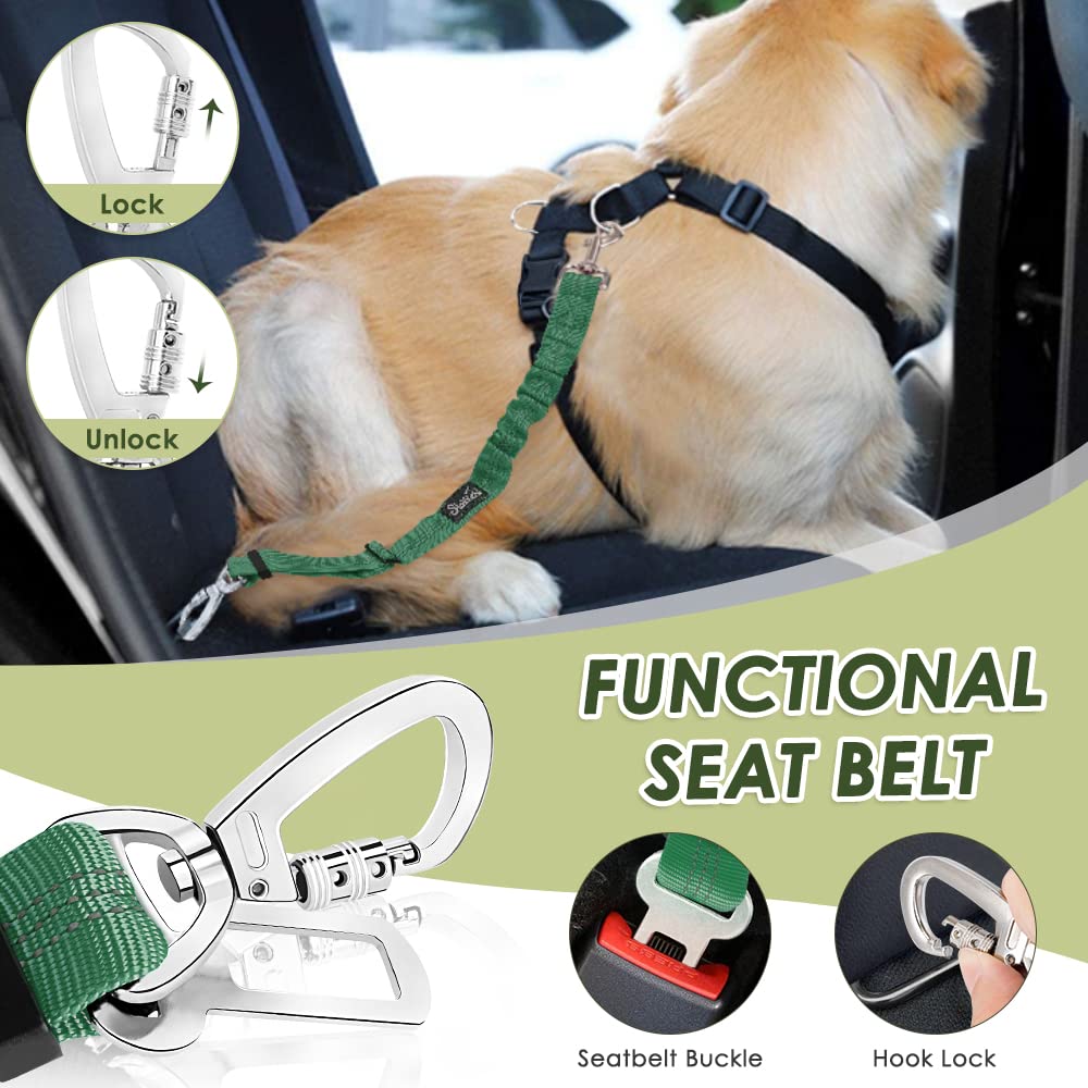 Nasjac Dog Car Harness with Seat Belts - Image 2