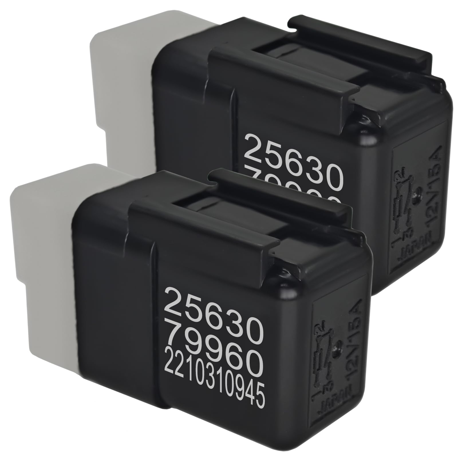 HR159T Horn Relay (Pack of 2) - 25630-79960 12VDC 15A 3-Pin Relay Compatible for Nissan 200SX 240SX 300ZX 350Z 370Z (1989-1998 Models)-image-10