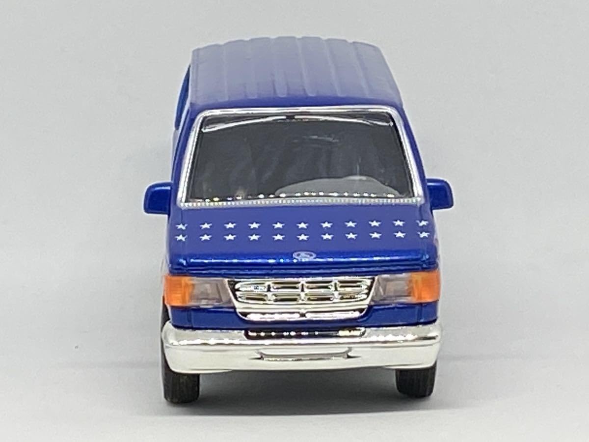 Amazon | TINS TOYS 1/43 フォード エコノライン E350 ブルー