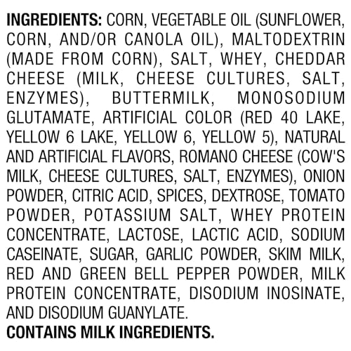 Image of Doritos Frito Lay Flamin' Hot Nacho Cheese Tortilla Chips, 11 Oz 311.8 G