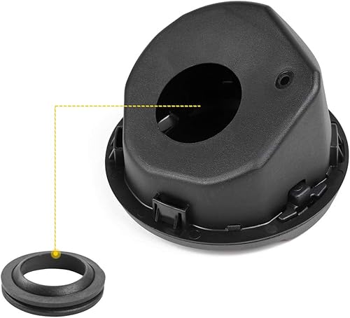 Miniatura 4 de Savadicar Cubierta de tapa de gasolina, puerta fija magnética para tanque de combustible para Jeep Wrangler JL JLU 2018-2023 24 puertas,