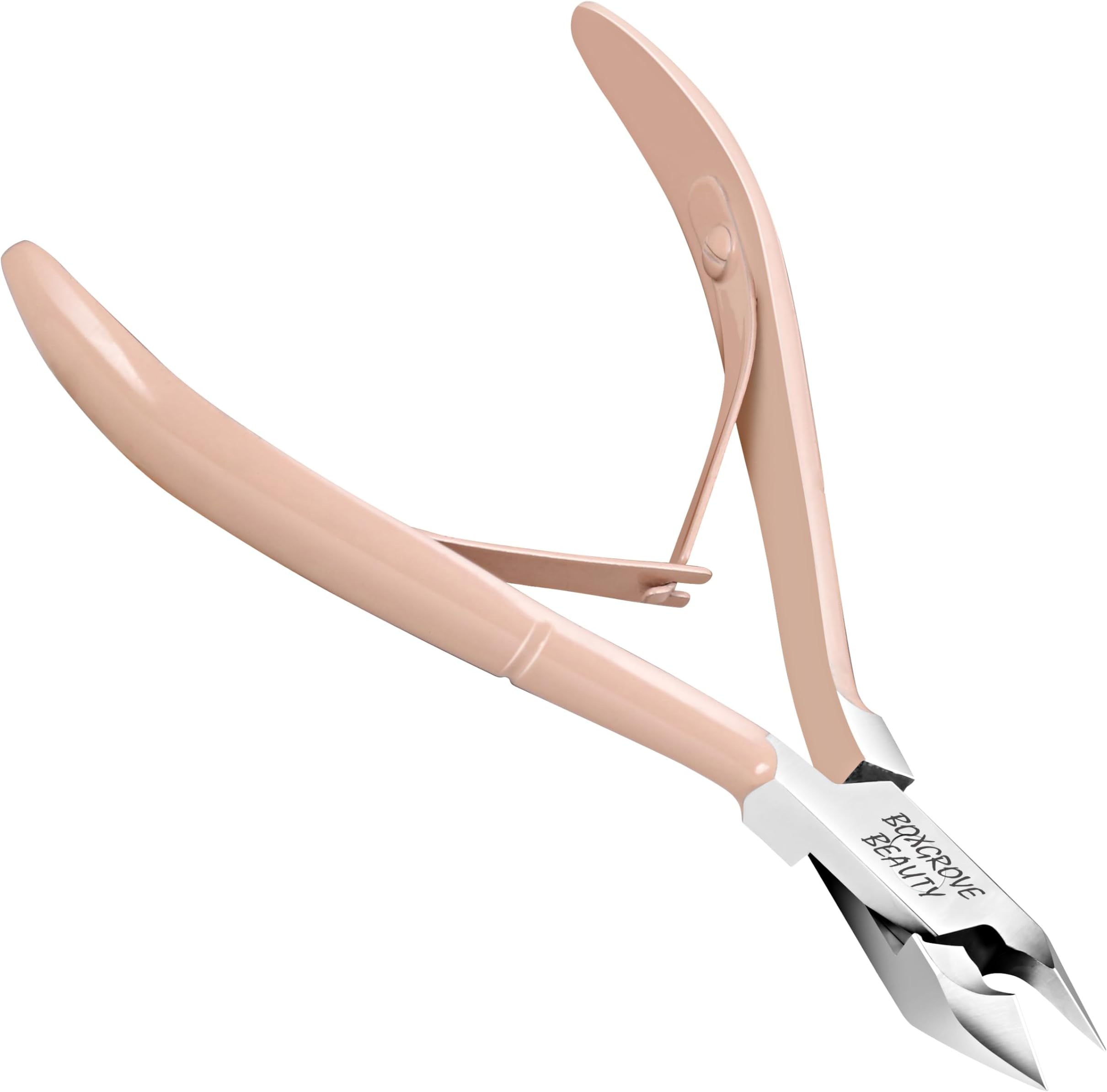 Professional Cuticle Cutter & Pusher Trimmer Manicure Tools with Double Spring– Perfect Nail Care Tool for Manicure & Pedicure Beauty at Home/Spa/Saloon