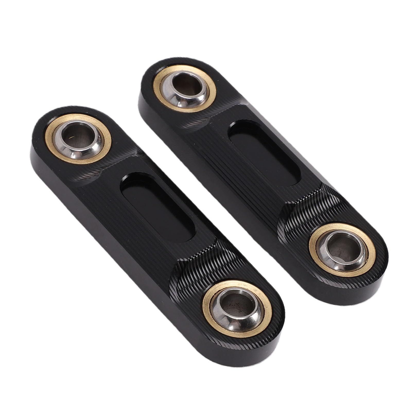 KIMISS Biellettes de Barre Stabilisatrice, Kit de Rotules en Aluminium usiné avec Double Roulement pour une Meilleure Tenue de Route et une stabilité Accrue, Compatibles avec Spyder F3 (BLACK)