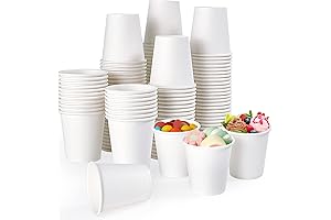 4oz Disposable Paper Cups - 600 Pack for All Occasions