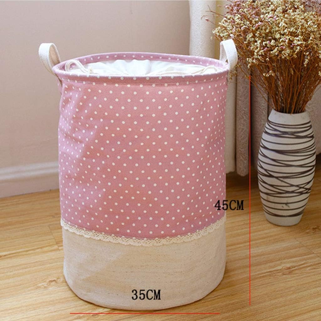 Fashion Patchwork Storage Bag Sundries Storage Basket Toys Clothes Storage Box Laundry Basket Household Goods (Color : Green) (Light Coffee)