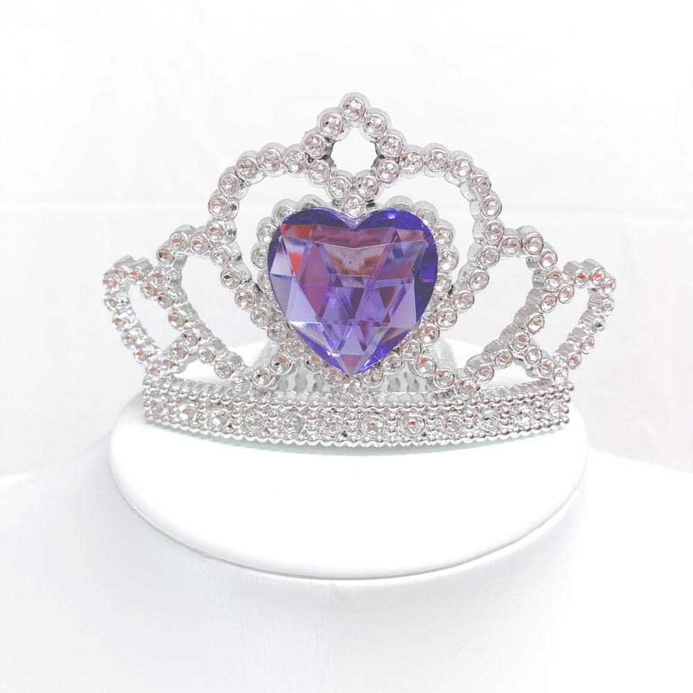 小さなニリチのティアラ Amazon | minacute(ミナキュート) ミニハートティアラ パープル