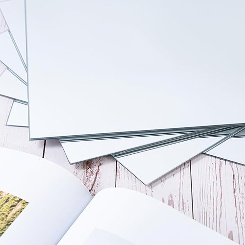 Miniatura 8 de Home Gym Essential, juego de 12 azulejos cuadrados de espejo de pared, espejo de vidrio de cuerpo completo de 12 pulgadas, paneles sin marco para