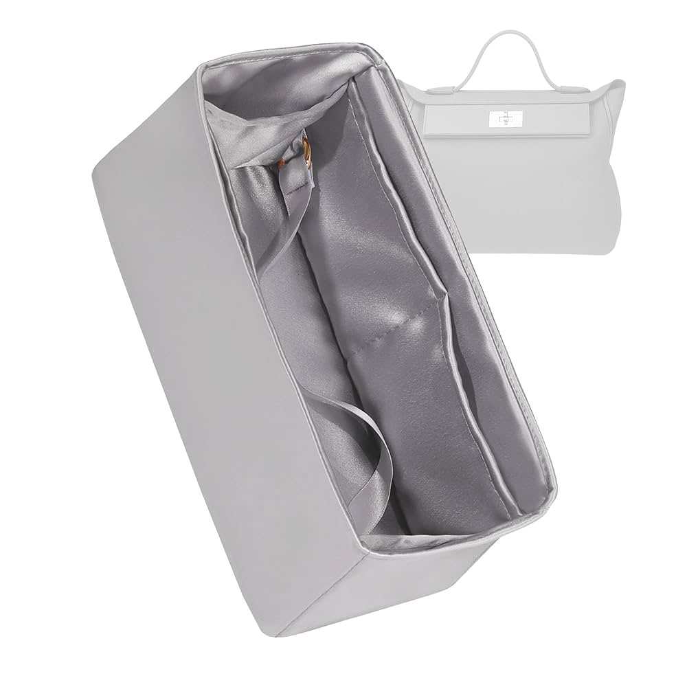 りま　バッグインバッグ　オーガナイザー　㉔ライトグレー　②アイボリー りま バッグインバッグ オーガナイザー ㉔ライトグレー ②