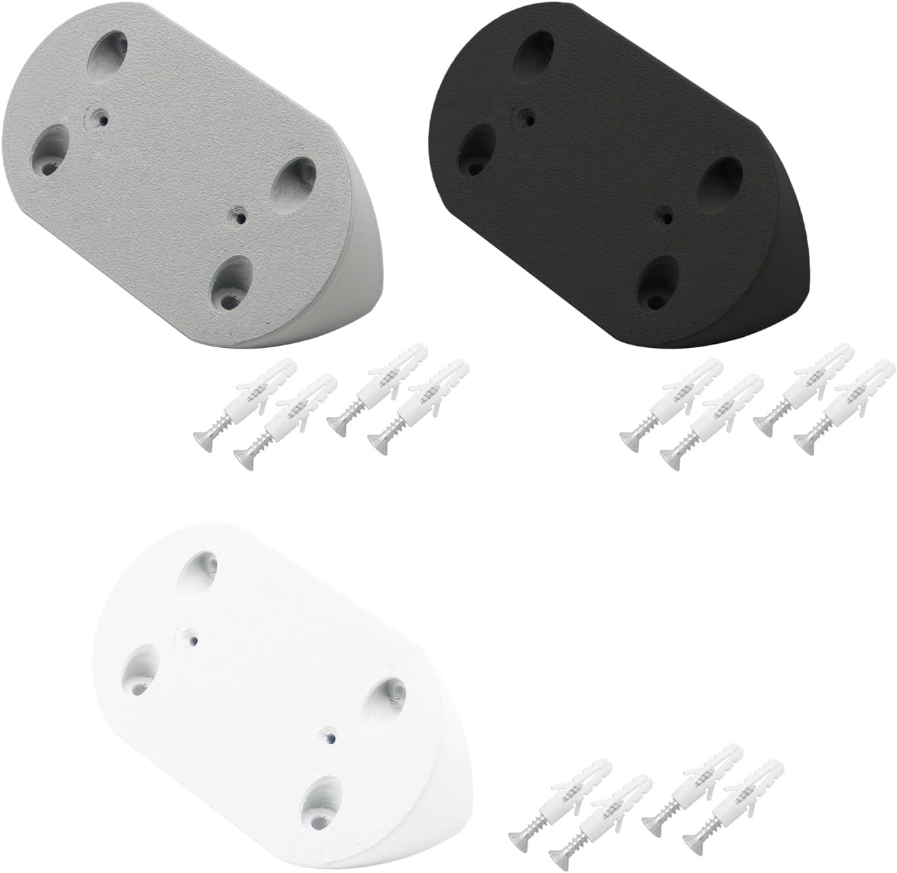 Corner Mount Bracket Compatible with ADT Motion Sensor – Wall Angle Installation for Wide Coverage, Durable ABS Design with Easy Slide-On Fit (White)