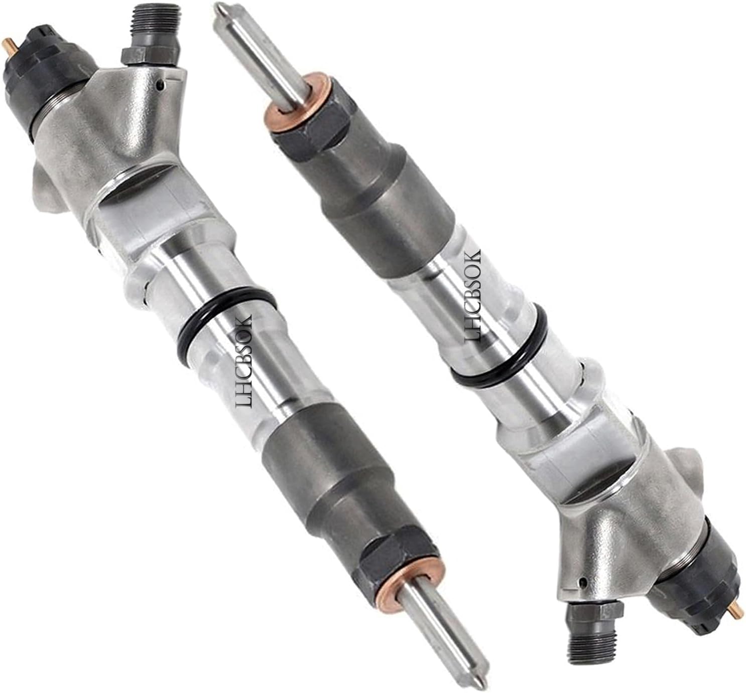 (Pack of 2) 0445120129 0445-120-129 Fuel Injector Compatible with Weichai WD10 Shaanxi Auto and Delong Foton Heavy Truck