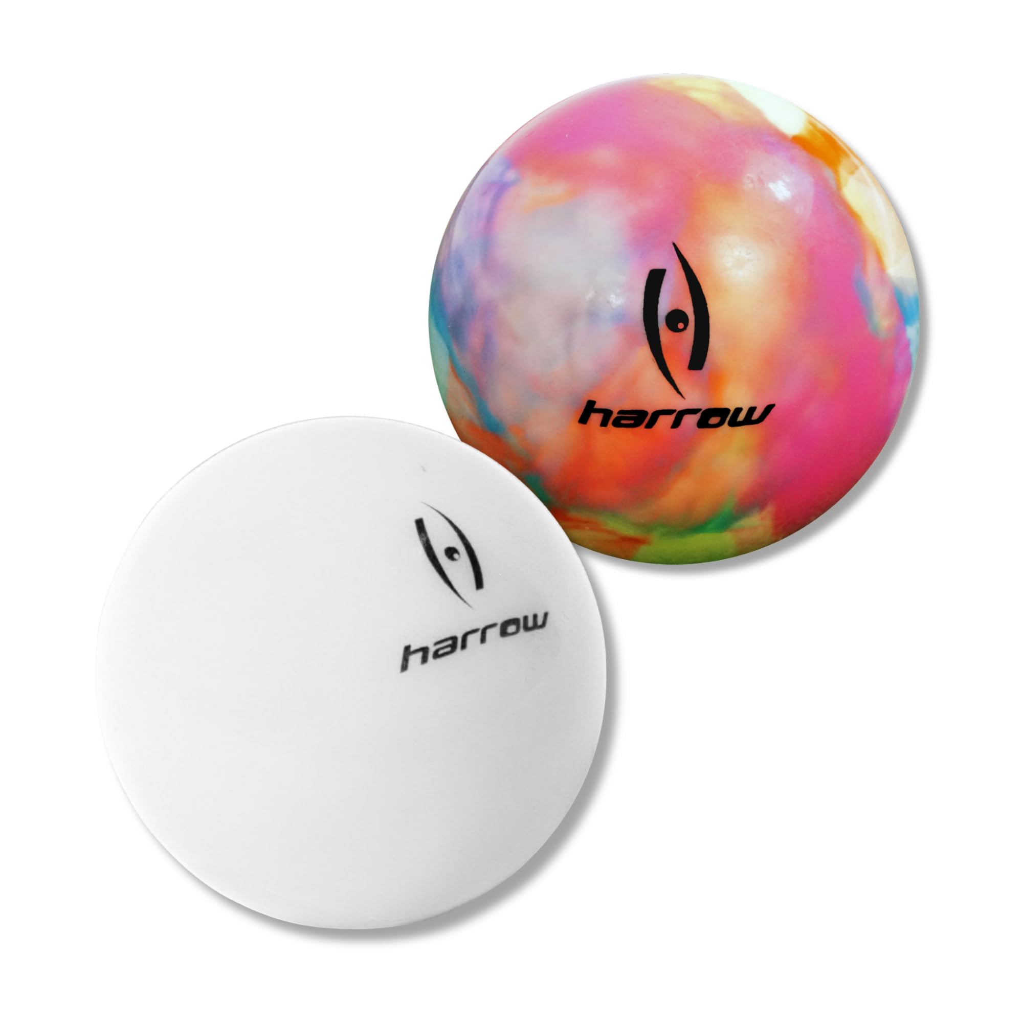Field Hockey Balls 2 Pack | Perfect for Turf & Grass | 2 Colors | Ideal for Practice & Games | Durable, with Cork Center
