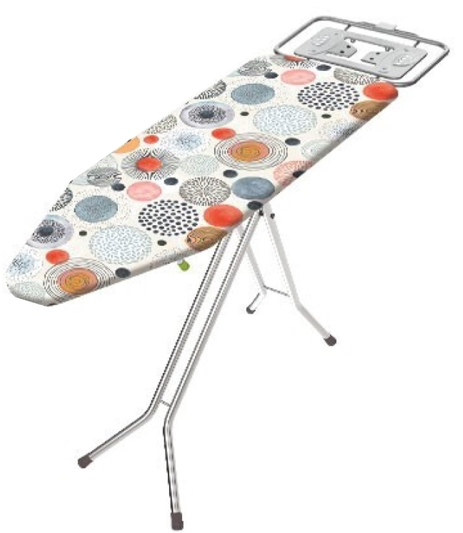 Tabla de Planchar Cok - Envio 24h - Muy Estable | Altura Regulable | Malla Metálica | Reposa-Planchas | Estructura Plateada | Medidas: 120 x 38 cm