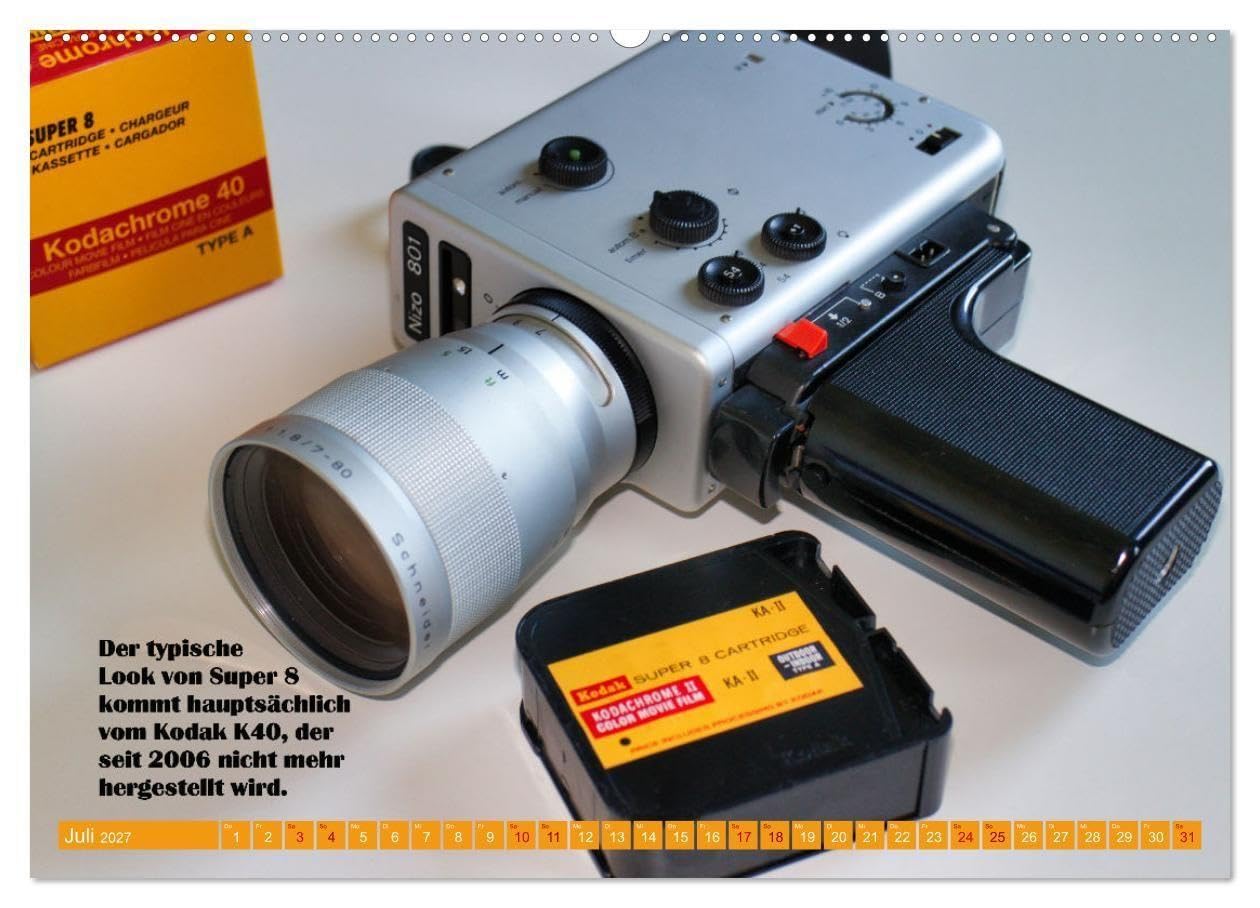 Alle Macht für Super Acht (hochwertiger Premium Wandkalender 2027 DIN A2 quer), Kunstdruck in Hochglanz: Super 8 Kalender (CALVENDO Kunst)